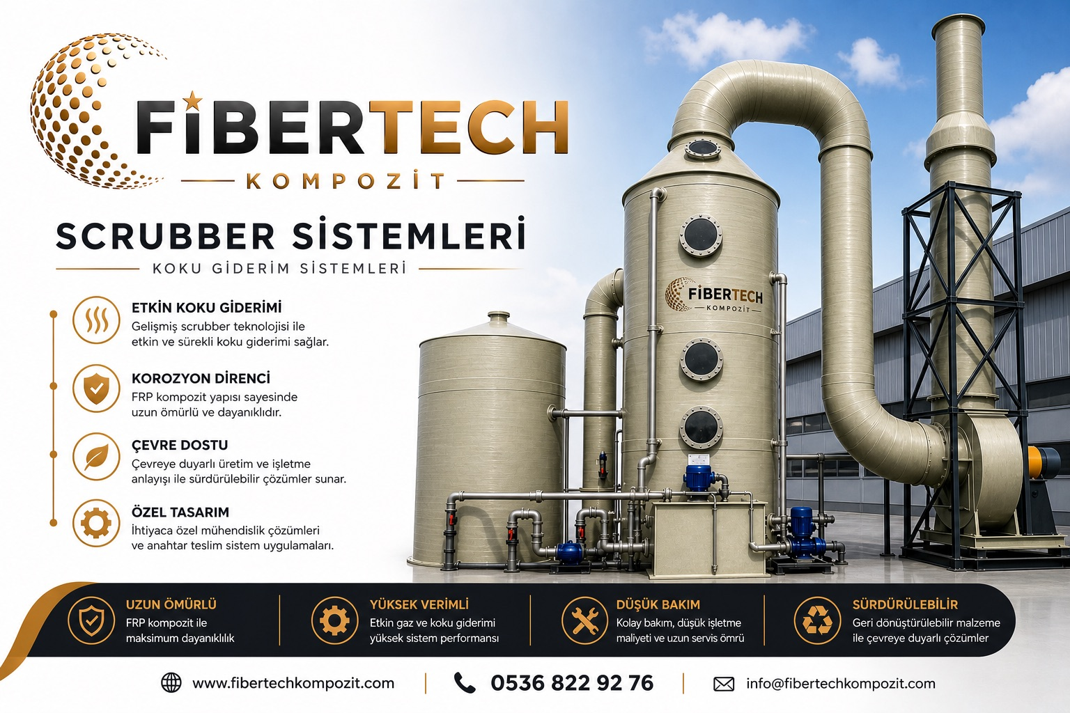 CTP Kompozit Scrubber Sistemleri